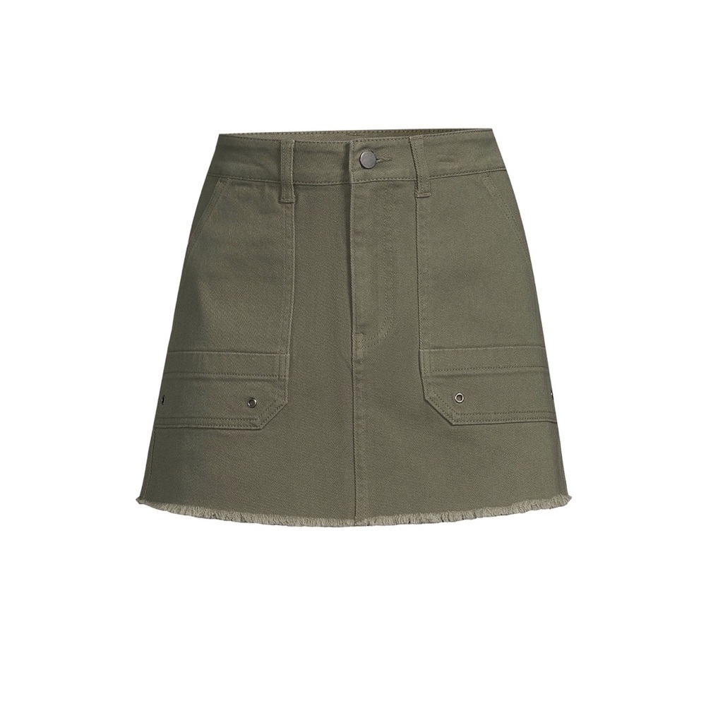 No Boundaries Juniors' Cargo Mini Skirt‎